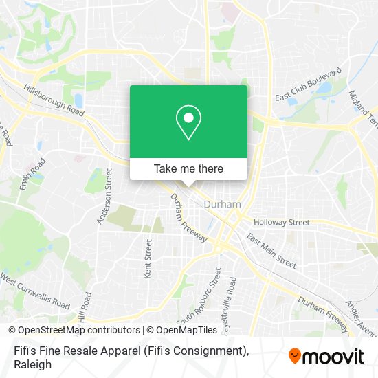 Fifi's Fine Resale Apparel (Fifi's Consignment) map