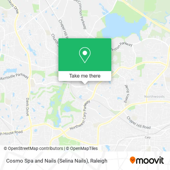 Cosmo Spa and Nails (Selina Nails) map