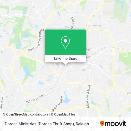Dorcas Ministries (Dorcas Thrift Shop) map