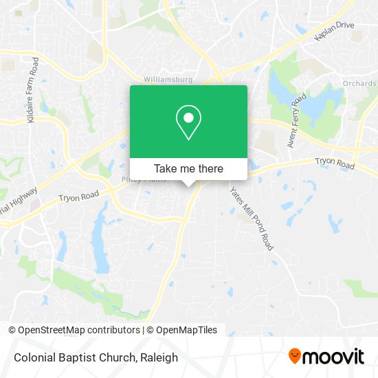 Mapa de Colonial Baptist Church