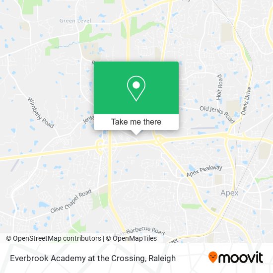 Mapa de Everbrook Academy at the Crossing