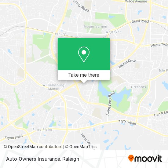 Auto-Owners Insurance map