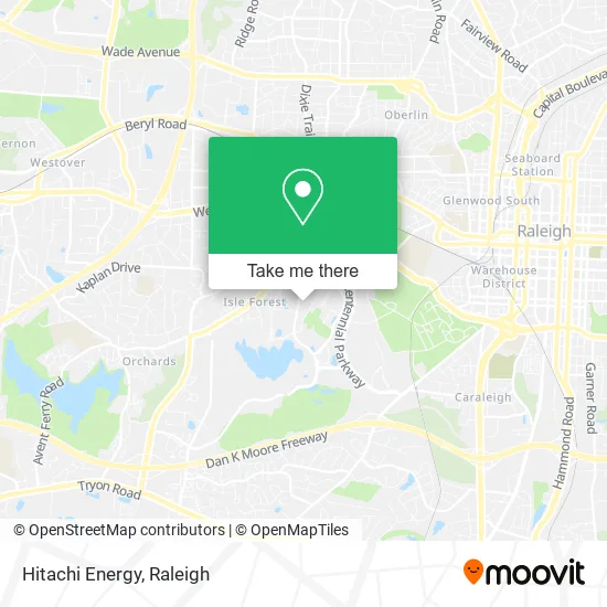 Hitachi Energy map