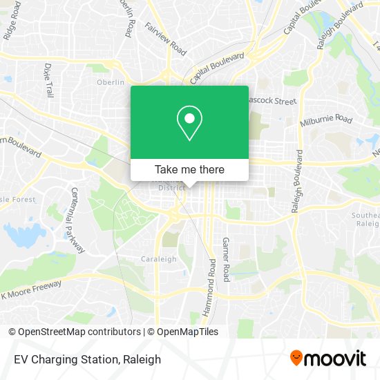 Mapa de EV Charging Station