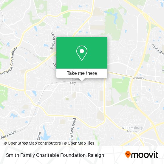 Smith Family Charitable Foundation map
