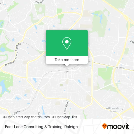 Mapa de Fast Lane Consulting & Training