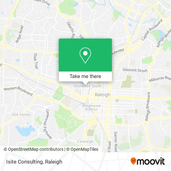 Mapa de Isite Consulting