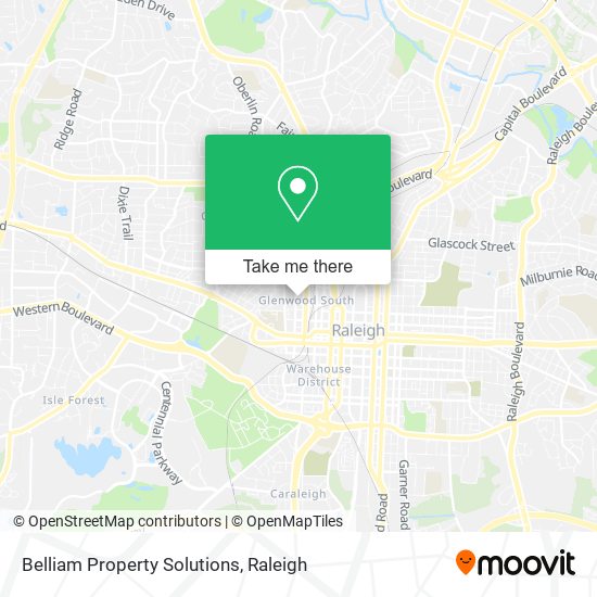 Belliam Property Solutions map