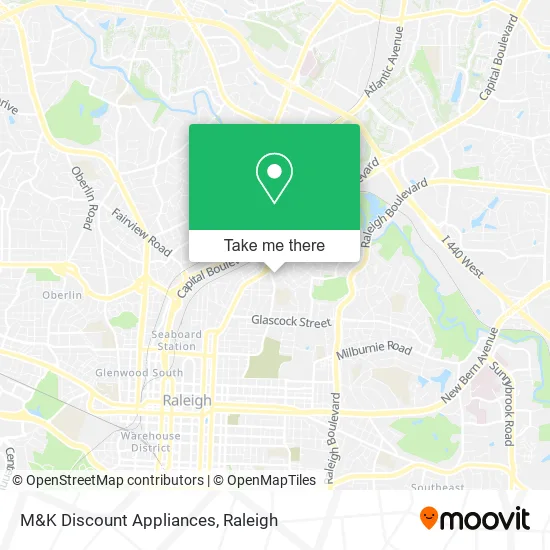 M&K Discount Appliances map
