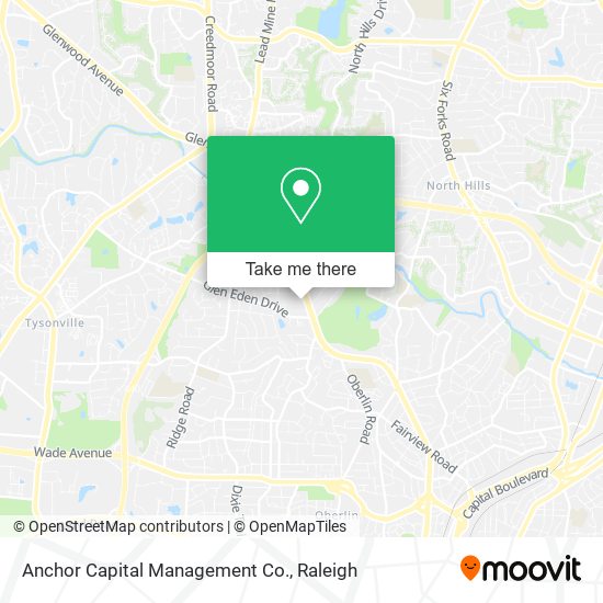 Mapa de Anchor Capital Management Co.