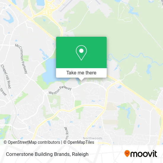 Cornerstone Building Brands map