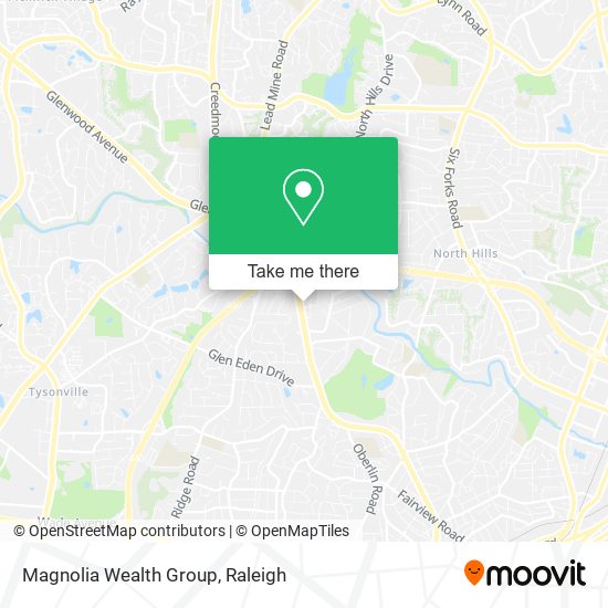 Magnolia Wealth Group map