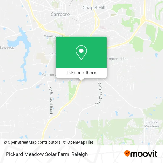 Pickard Meadow Solar Farm map