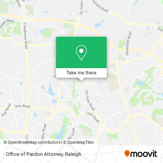 Office of Pardon Attorney map