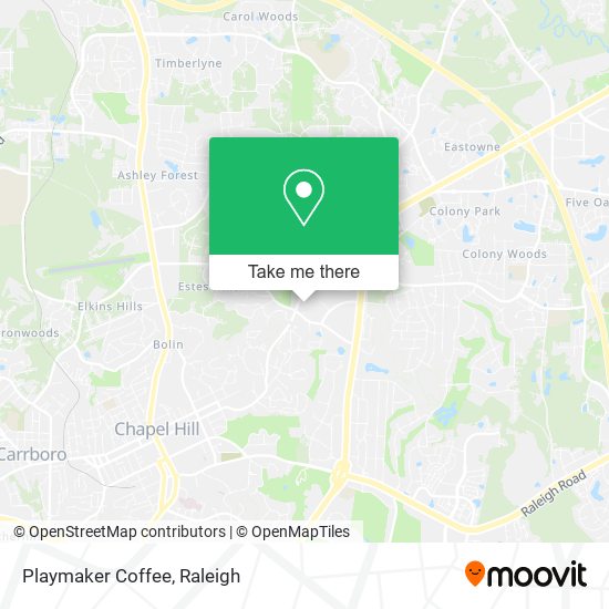 Playmaker Coffee map