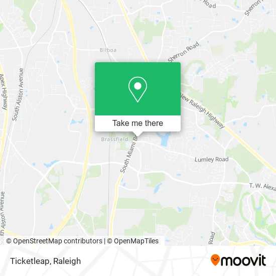 Ticketleap map