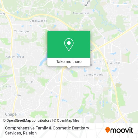 Mapa de Comprehensive Family & Cosmetic Dentistry Services