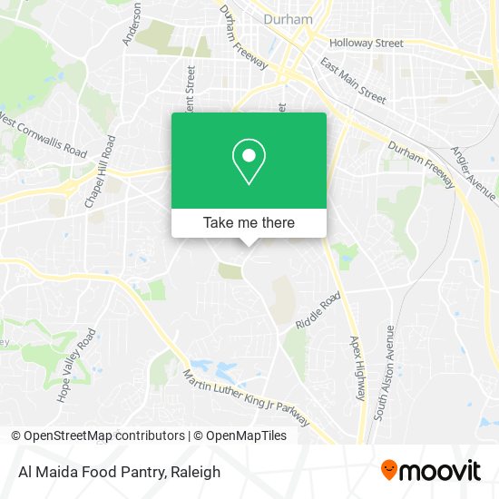 Mapa de Al Maida Food Pantry