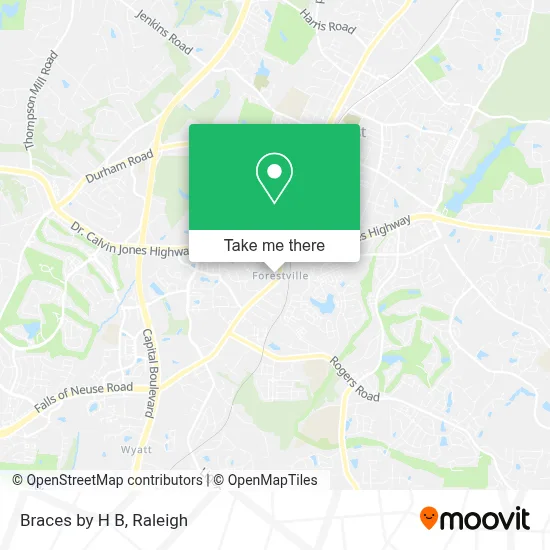 Braces by H B map