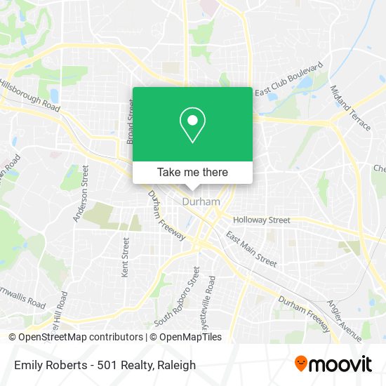 Emily Roberts - 501 Realty map