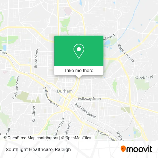 Southlight Healthcare map