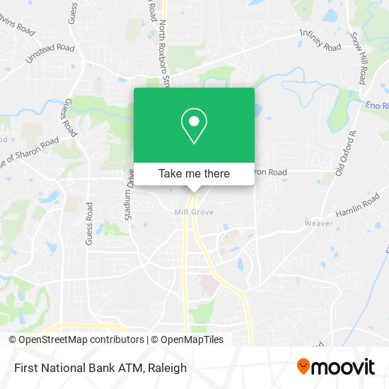 First National Bank ATM map