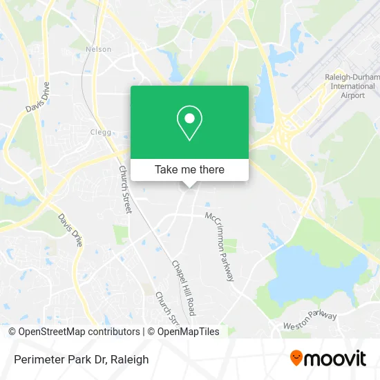Perimeter Park Dr map