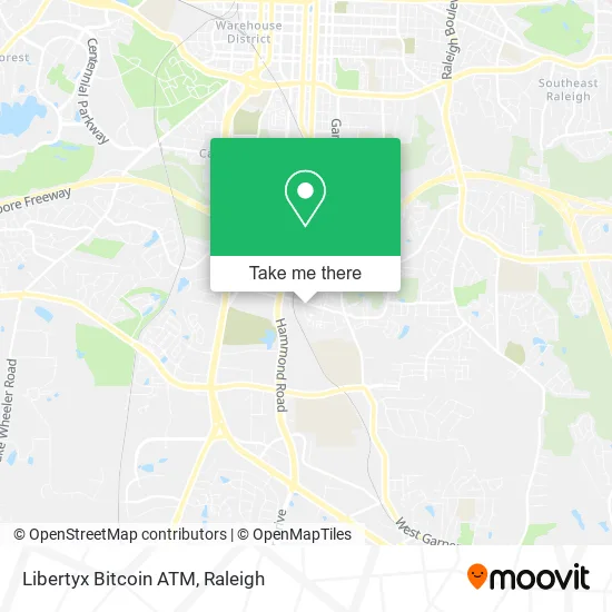 Libertyx Bitcoin ATM map