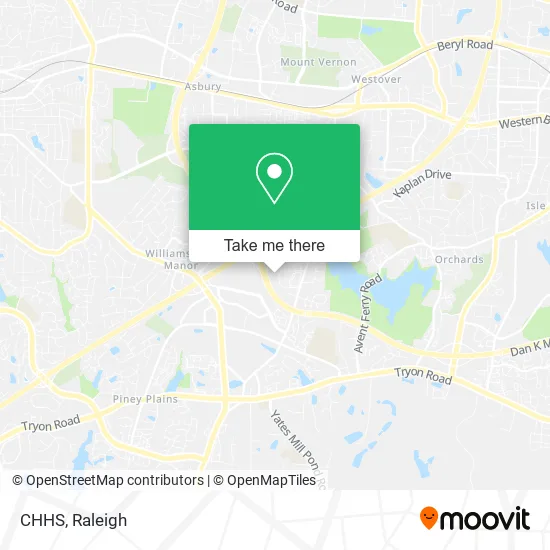 CHHS map