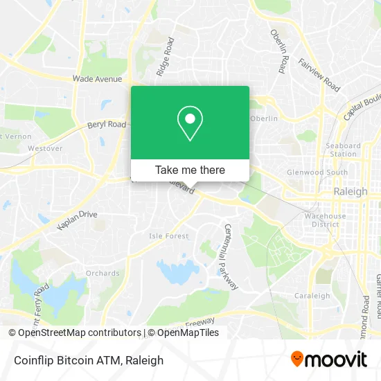 Coinflip Bitcoin ATM map