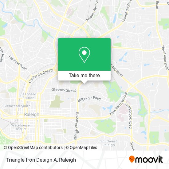 Triangle Iron Design A map
