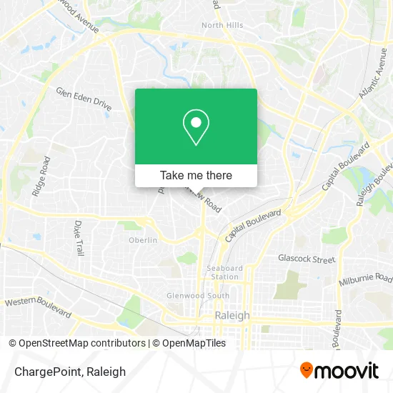 ChargePoint map