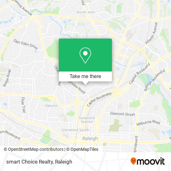 Mapa de smart Choice Realty