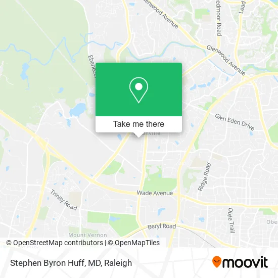Mapa de Stephen Byron Huff, MD