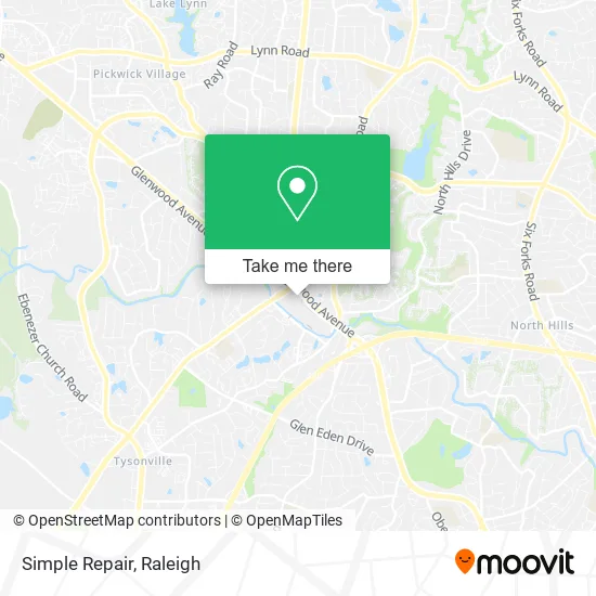 Simple Repair map
