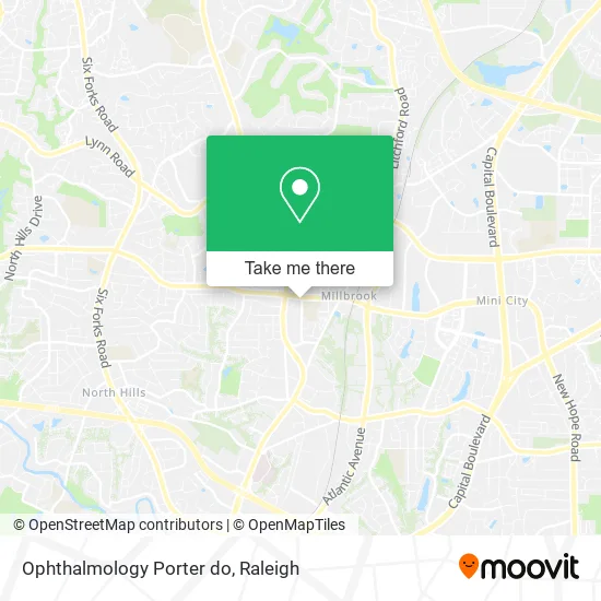 Ophthalmology Porter do map