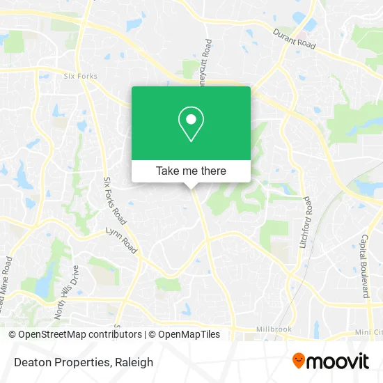 Deaton Properties map