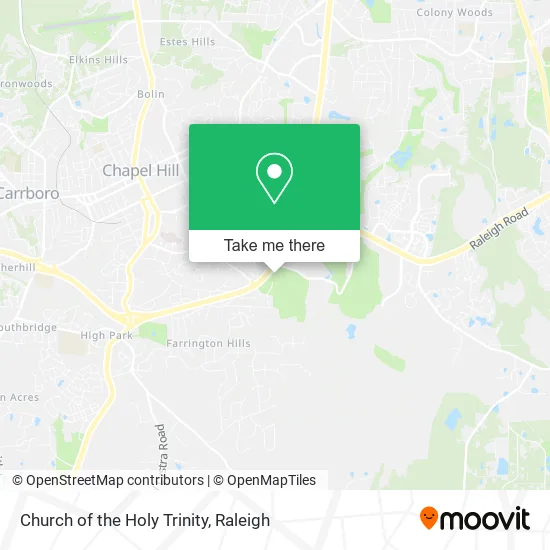 Church of the Holy Trinity map