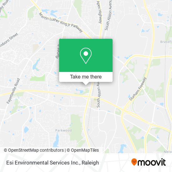 Mapa de Esi Environmental Services Inc.