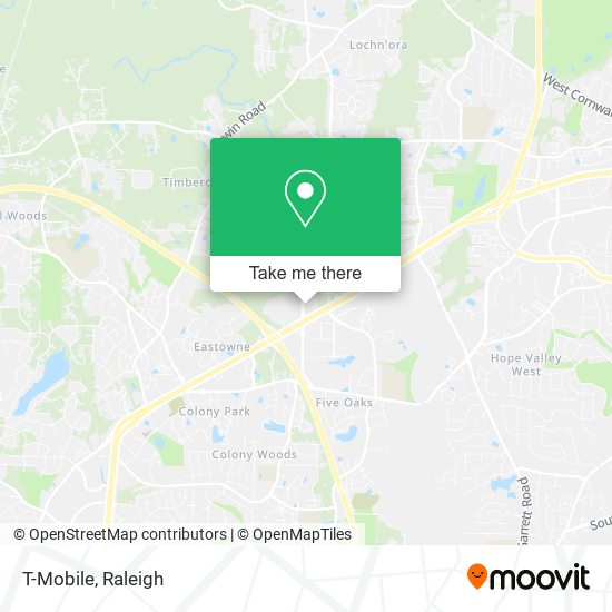 T-Mobile map