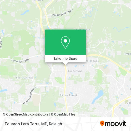 Eduardo Lara-Torre, MD map