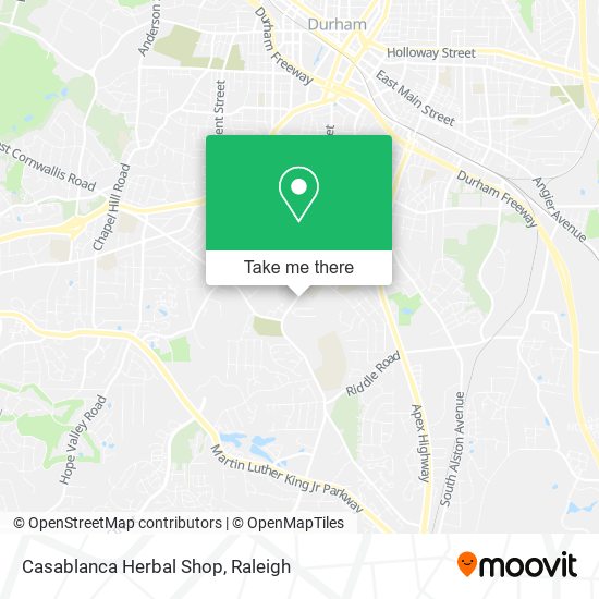 Casablanca Herbal Shop map