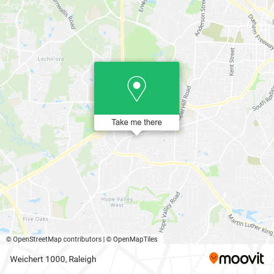 Weichert 1000 map