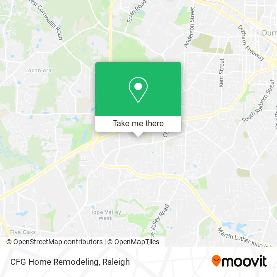 CFG Home Remodeling map
