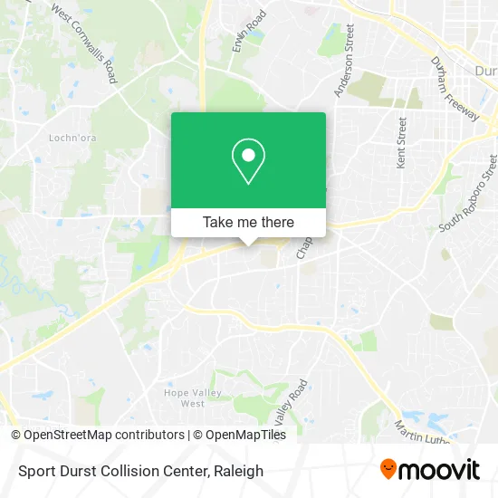 Sport Durst Collision Center map