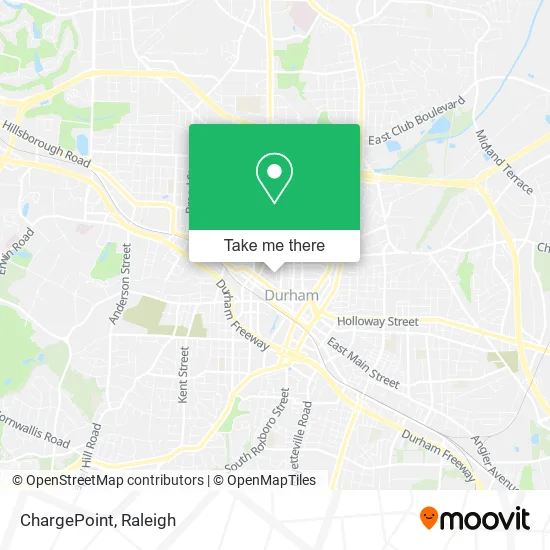 ChargePoint map