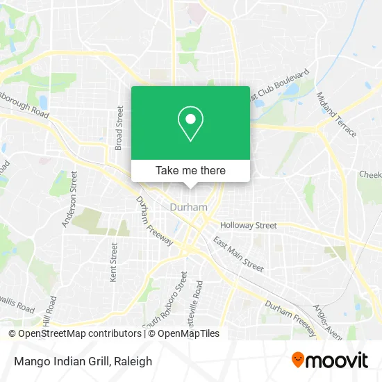 Mango Indian Grill map