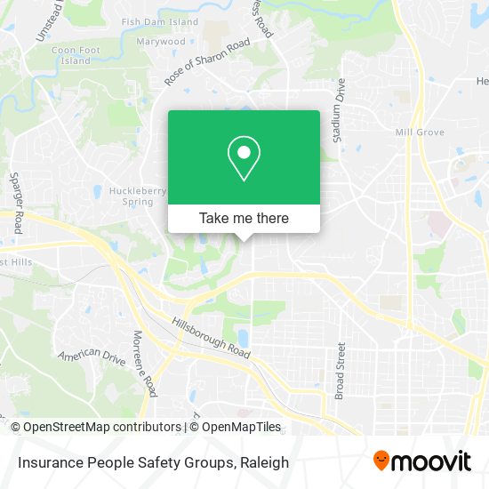 Mapa de Insurance People Safety Groups
