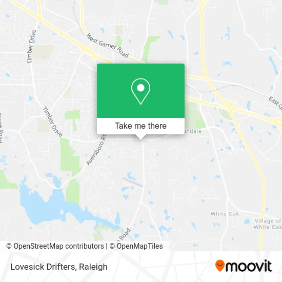 Lovesick Drifters map