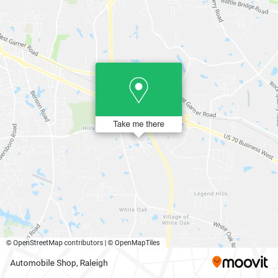 Automobile Shop map
